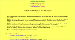 Desktop Screenshot of billmcgaughey.com
