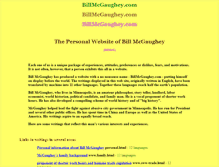 Tablet Screenshot of billmcgaughey.com